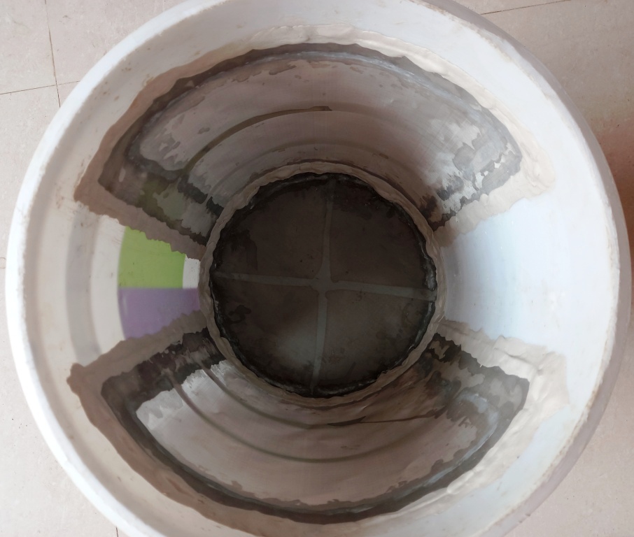 Type 2 inner bucket for fine filter